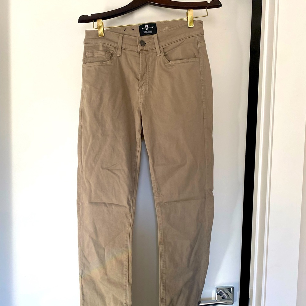 7 for all mankind. LUXE Sport Slimmy.